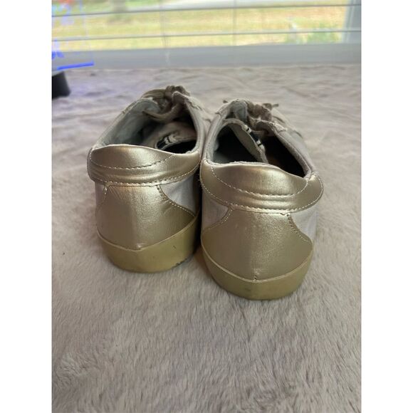 Shu Shop Women's Gray Suede Sneakers Size 7.5 Casual Lace Up - Picture 4 of 9